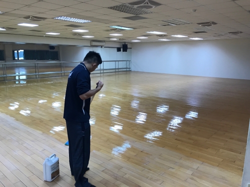 國立台中科技大學 - 韻律舞教室 細打磨保養翻新