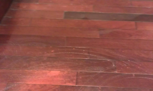 星巴克-民生門市地板,木地板深層清潔- Demo