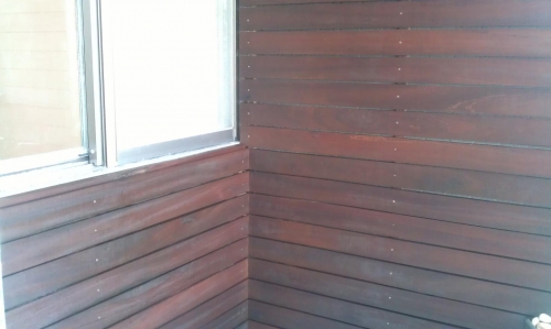 內湖張宅-使用Bona 博納戶外甲板及傢俱護木油保養戶外木製品
